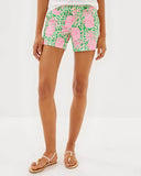 Callahan Knit Short, Fauna Green Party Like A Pineapple-Lilly Pulitzer