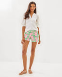 Callahan Knit Short, Fauna Green Party Like A Pineapple-Lilly Pulitzer