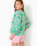 BARBARA 3/4 SLEEVE COTTON TOP-Lilly Pulitzer