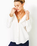 Stevey Relaxed Button Down - Resort White-Lilly Pulitzer