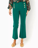 Parrish Bi-stretch crop - Villa Green-Lilly Pulitzer