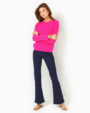 Brinkley Cashmere Sweater, Pink Palms-Lilly Pulitzer