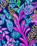 Wrenley Zip Up Jacket - Aegean Navy Calypso Coast-Lilly Pulitzer