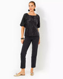 Cressida Knit Top, Noir