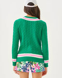 Brockton Sweater - Kitts Green X Pink Bliss-Lilly Pulitzer