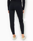 UPF 50+ Luxletic 28" Island Mid-Rise Jogger, Noir-Lilly Pulitzer