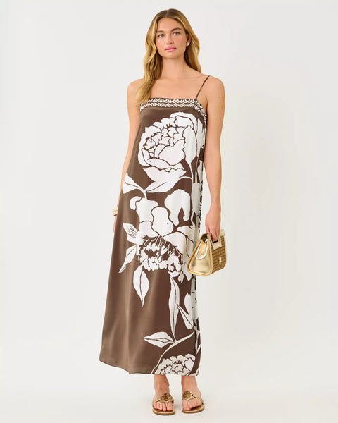 Jesslyn Silk Maxi Slip Dress