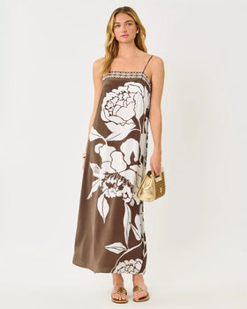 Jesslyn Silk Maxi Slip Dress