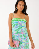 Amalfi Silk Maxi Dress, Salt Pond Blue-Lilly Pulitzer
