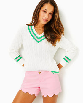 BUTTERCUP STRETCH SHORT, CONCH SHELL PINK-Lilly Pulitzer