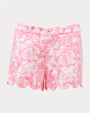 Buttercup Stretch Short, Lil Rosanna Confetti PInk-Lilly Pulitzer