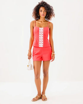 Sarissa Stretch Short, Cane Coral-Lilly Pulitzer