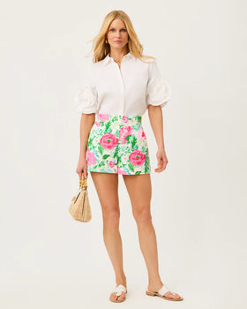 SARISSA STRETCH SHORT, Multi Poppy Party-Lilly Pulitzer