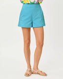 Sarissa Stretch Short - Turquoise Tide