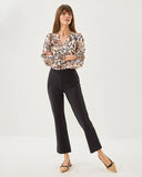 Christabel Ponte Crop Flare, Noir-Lilly Pulitzer