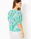 Masieleigh Short Sleeve, Resort White Just A Pinch-Lilly Pulitzer