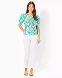 Masieleigh Short Sleeve, Resort White Just A Pinch-Lilly Pulitzer