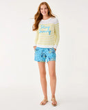 Callahan Stretch Short, Bellevue Blue Breakers Beach-Lilly Pulitzer
