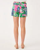 Callahan Stretch Short, Multi Party Punch Patch-Lilly Pulitzer