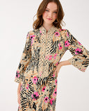 Shealyn 3/4 Sleeve Dress, Rutabaga El Morocco-Lilly Pulitzer