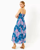 Jorgian Linen Midi Dress - For the Fans Multi-Lilly Pulitzer