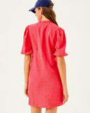 Mialeigh Linen Dress, Cane Coral-Lilly Pulitzer