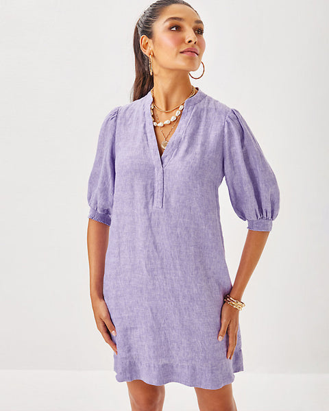 Mialeigh Linen Dress-Lilly Pulitzer
