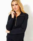 Eleni UPF 50z+ Pullover Noir-Lilly Pulitzer