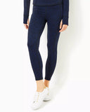 Weekender High Rise Legging -Twisted Up Low Tide Navy-Lilly Pulitzer