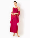 Jean Maxi Dress, Raspberry Rouge-Lilly Pulitzer