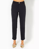 Ana High Rise Pant, Noir-Lilly Pulitzer