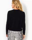 Tippery Cashmere Cardigan, Black-Lilly Pulitzer