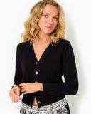 Tippery Cashmere Cardigan, Black-Lilly Pulitzer