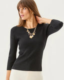 Esli Sweater, Black Metallic-Lilly Pulitzer