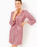 Estrella Sequin Dress, Conch Shell Pink-Lilly Pulitzer