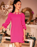 Rainer Dress, Passion Fruit Pink-Lilly Pulitzer