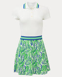 Vento Dress UPF 50+ Putting Green Lilly of The Valley-Lilly Pulitzer