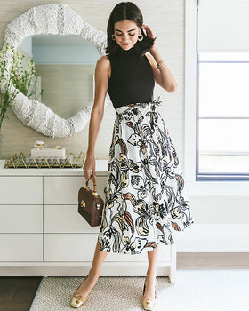 Prima Midi Dress, Coconut Oversized Irisistable-Lilly Pulitzer