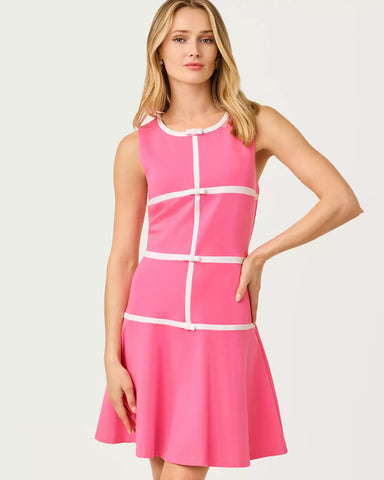 Clancie Dress, Confetti Pink-Lilly Pulitzer