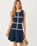 Clancie DRess, Low Tide Navy-Lilly Pulitzer