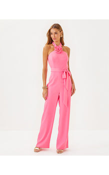 CONNIE JUMPSUIT, ROUSSEAU PINK-Internet Return from Lilly.com