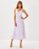 Tiah Midi Dress, WATER HYACINTH-Lilly Pulitzer