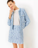 Kavita Boucle Jacket, Bonair Blue-Lilly Pulitzer