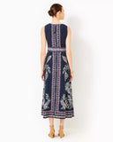 Daniella Midi Dress - Low Tide Navy-Lilly Pulitzer