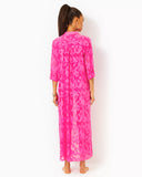 Natalie Maxi Coverup, Passion Fruit Pink-Lilly Pulitzer