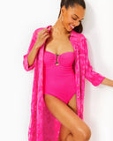 Natalie Maxi Coverup, Passion Fruit Pink-Lilly Pulitzer