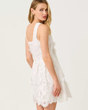 Cindy Skirted Romper, Resort White-Lilly Pulitzer