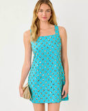 Tamala Dress, Turquoise Tide