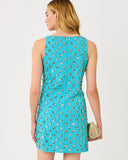Tamala Dress, Turquoise Tide