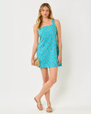 Tamala Dress, Turquoise Tide